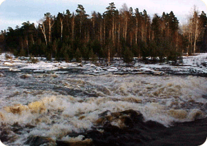 Dalälven om vintern